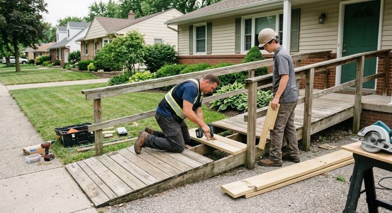 Ada Ramp Installation in Kansas City, KS